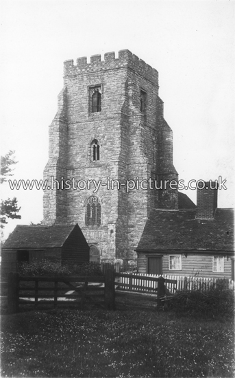 St.Nicholas Church, Canewdon, Essex. c1915